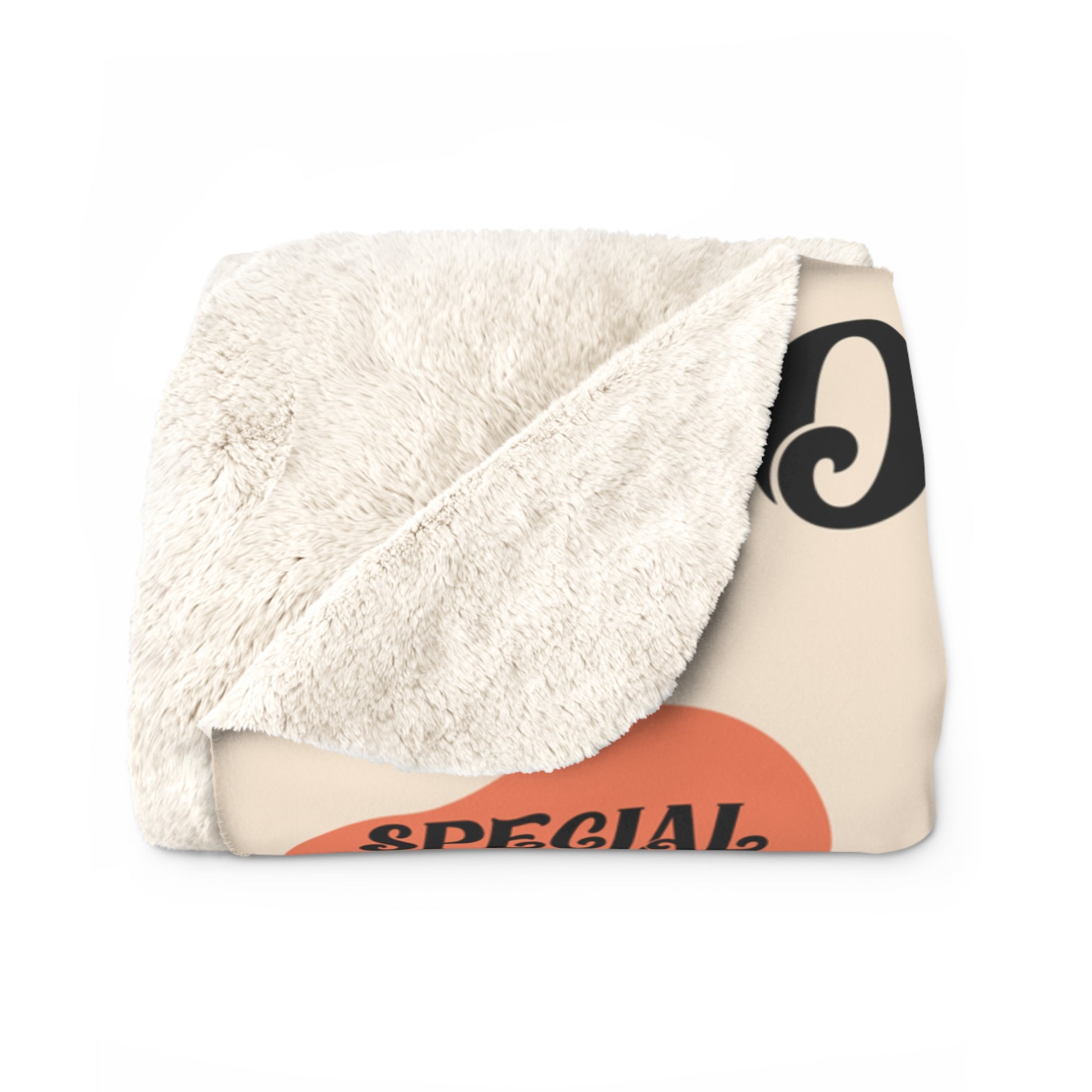 God Says Custom Photo Sherpa Fleece Gift Blanket