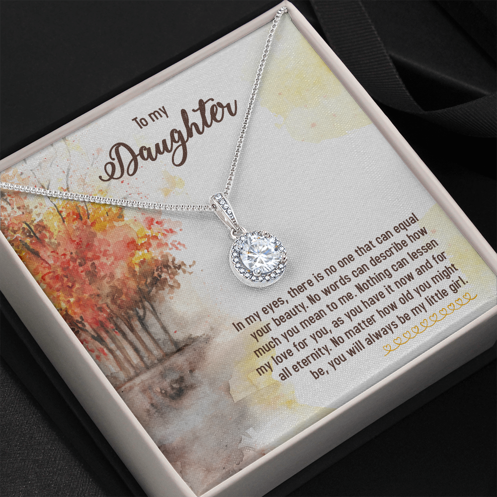 Daughter In My Eyes Eternal Hope Necklace