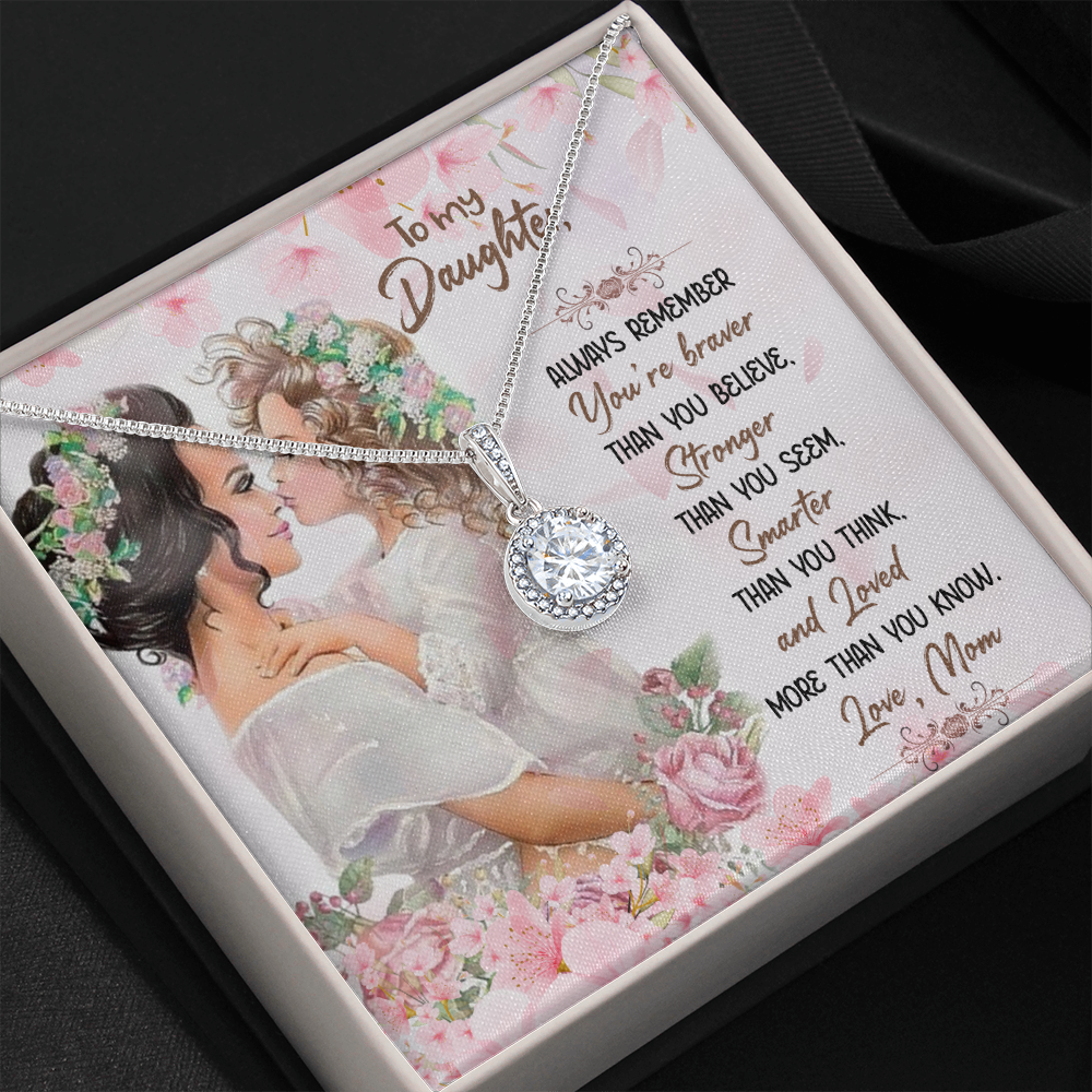 Daughter Always Remember Eternal Hope Necklace