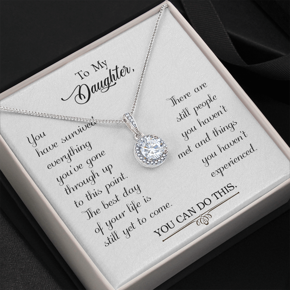 Daughter You Can Do This Eternal Hope Necklace