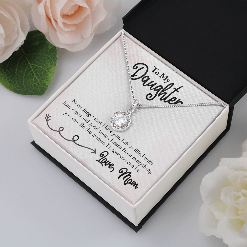 Daughter Never Forget Eternal Hope Necklace