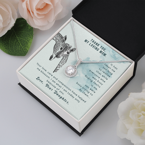 Thank You Loving Mom Hope Necklace Gift