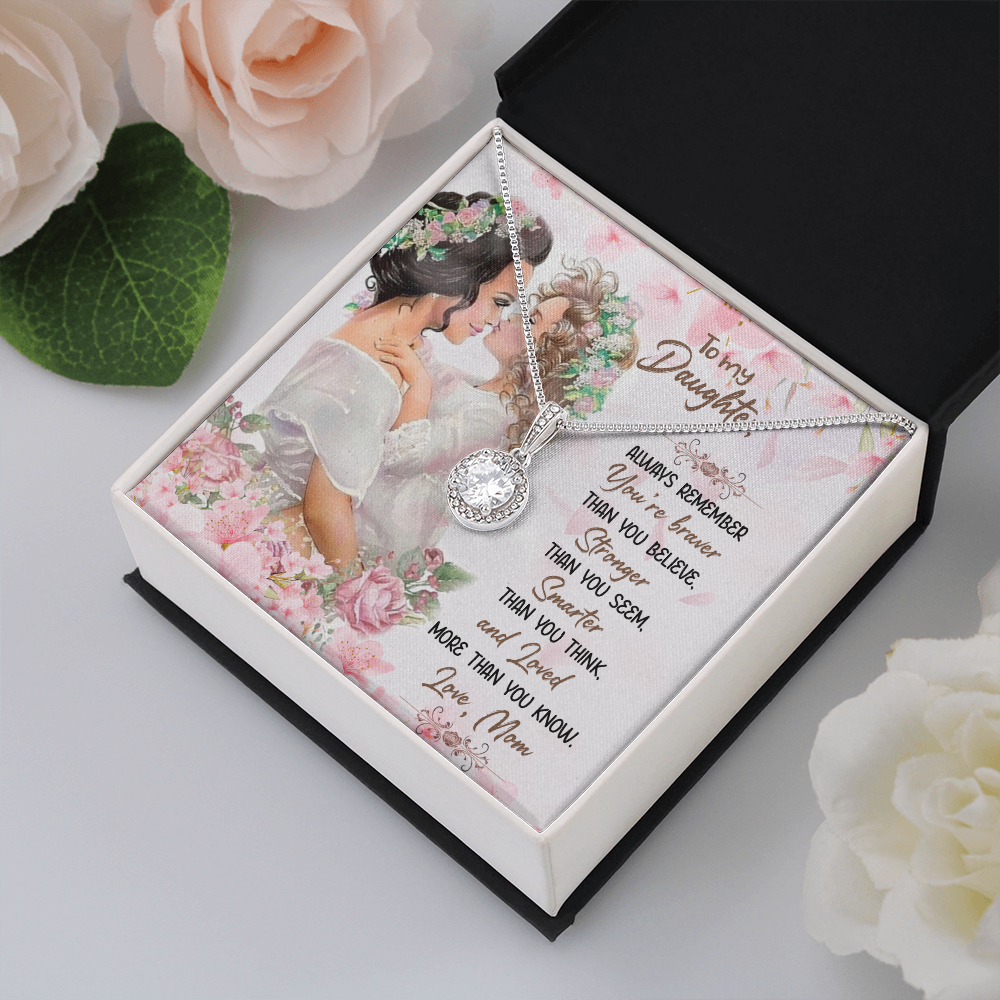 Daughter Always Remember Eternal Hope Necklace