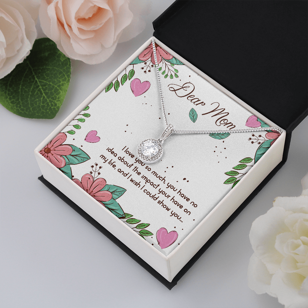 Mom Love You So Much Hope Necklace Gift