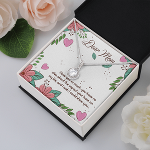 Mom Love You So Much Hope Necklace Gift