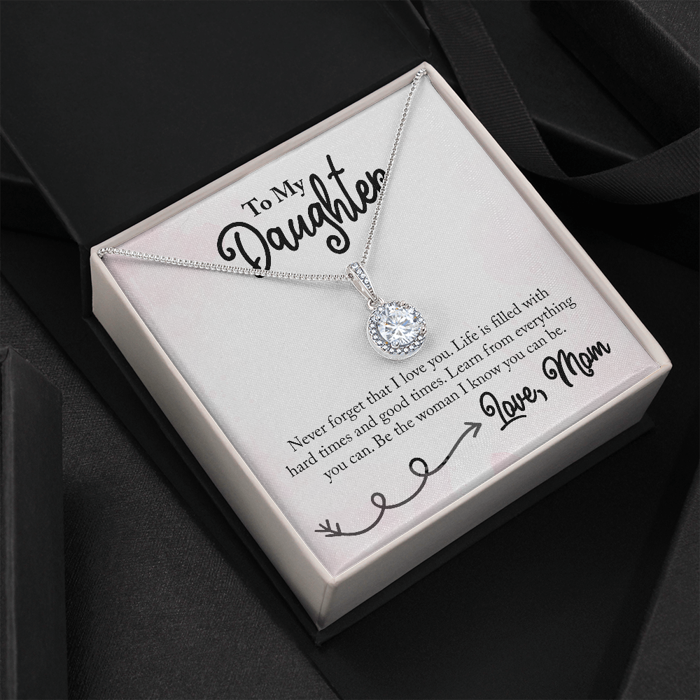 Daughter Never Forget Eternal Hope Necklace