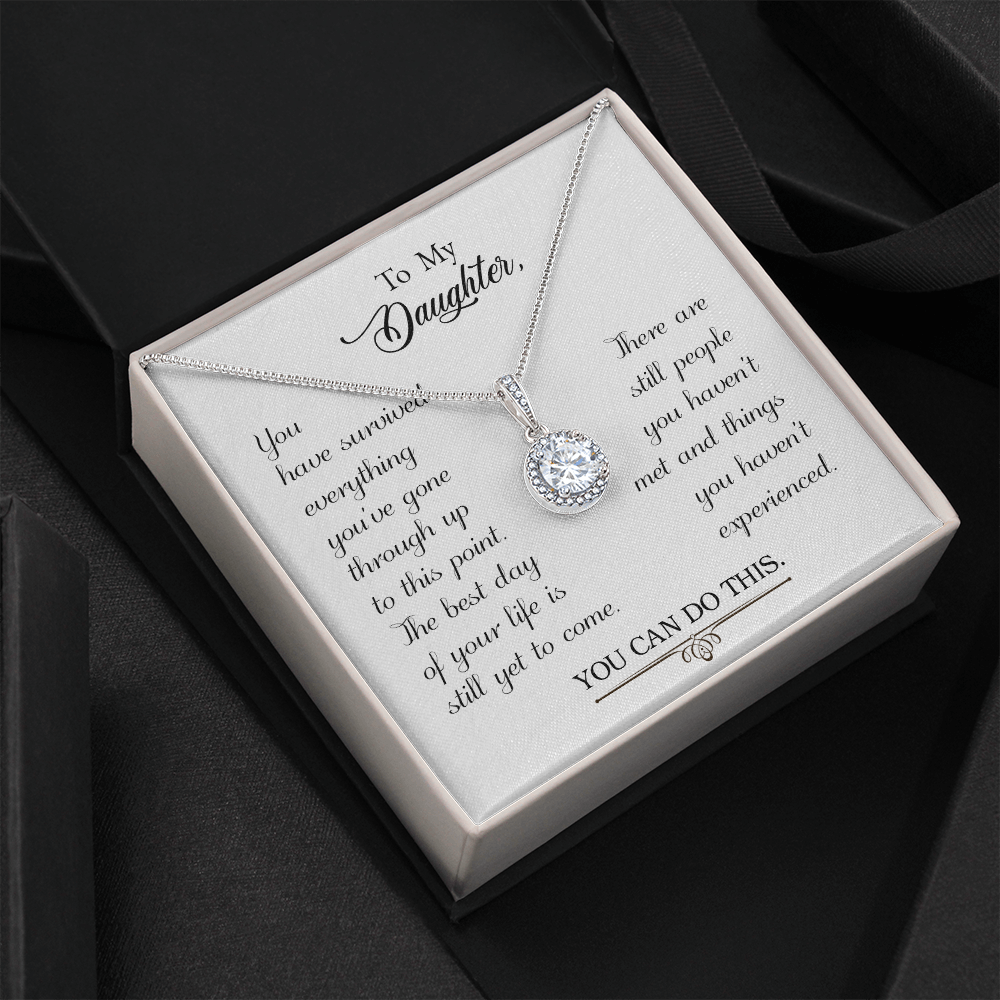 Daughter You Can Do This Eternal Hope Necklace