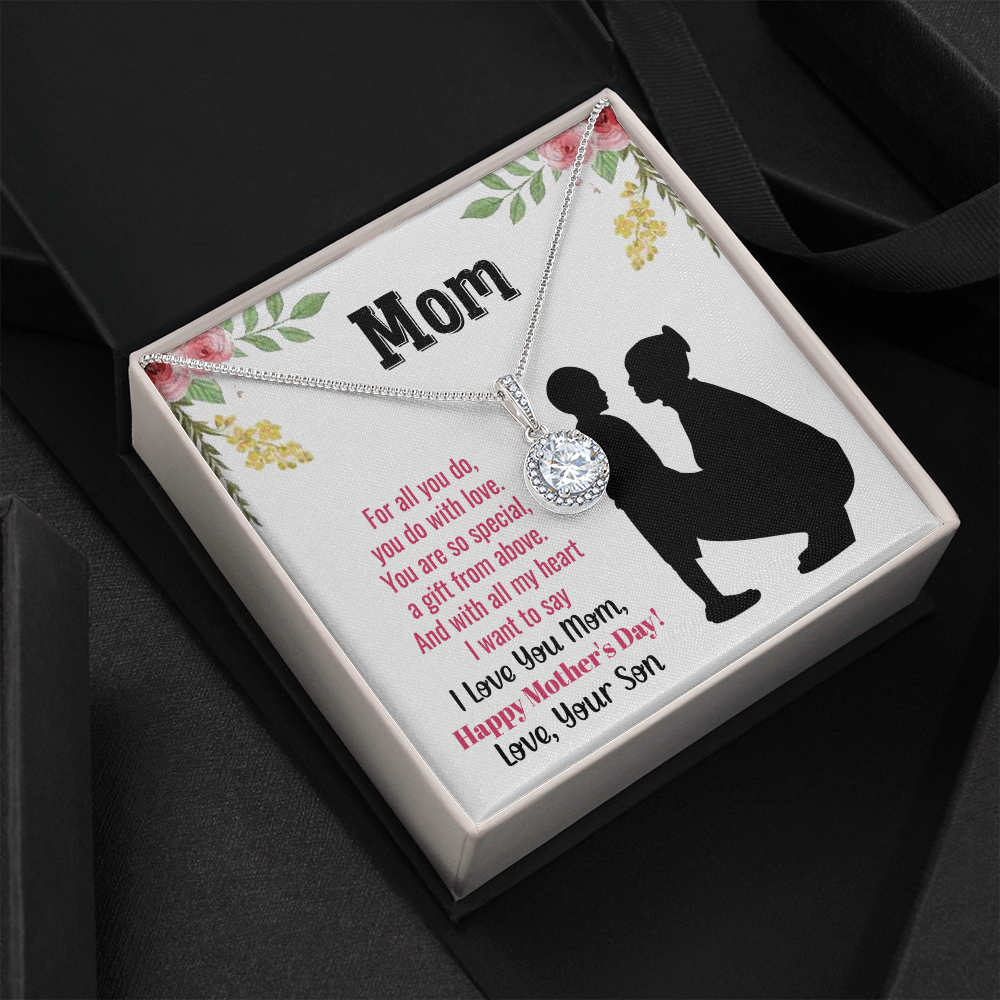 Mother For All You Do Hope Necklace Gift