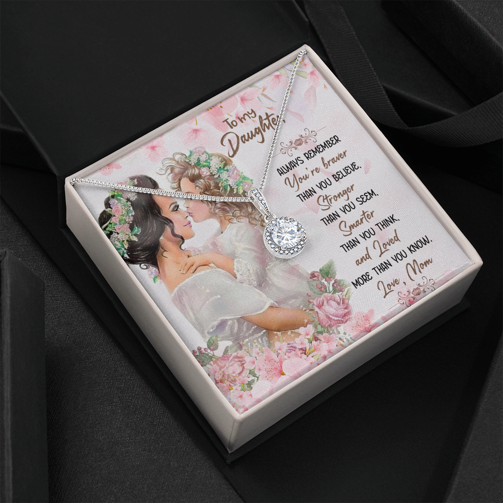 Daughter Always Remember Eternal Hope Necklace