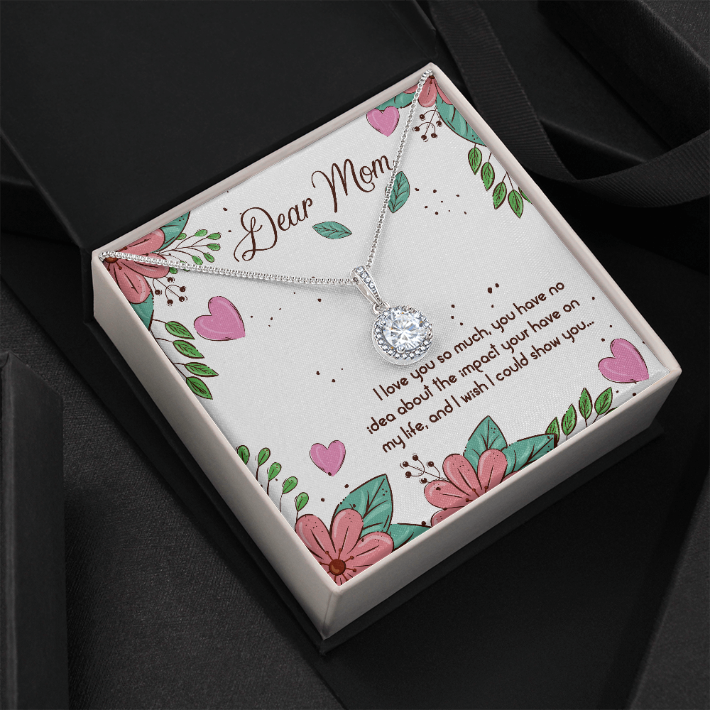 Mom Love You So Much Hope Necklace Gift