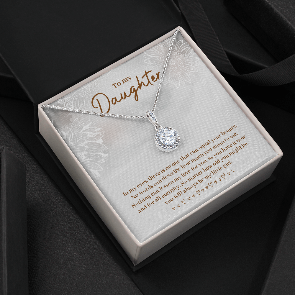 Daughter In My Eyes Eternal Hope Necklace
