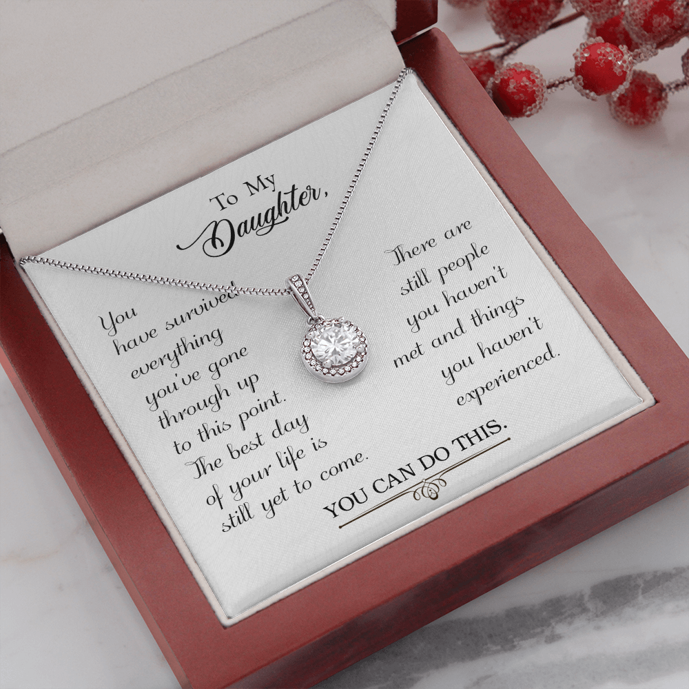 Daughter You Can Do This Eternal Hope Necklace