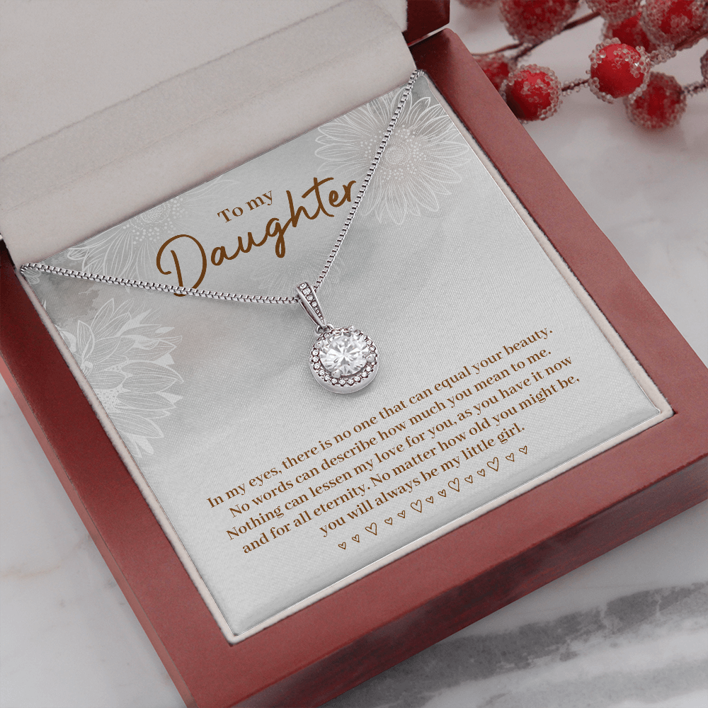 Daughter In My Eyes Eternal Hope Necklace