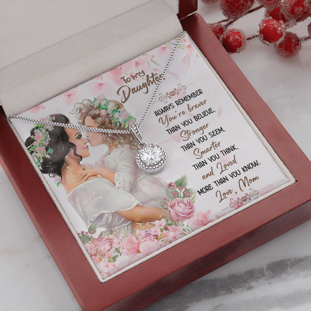 Daughter Always Remember Eternal Hope Necklace