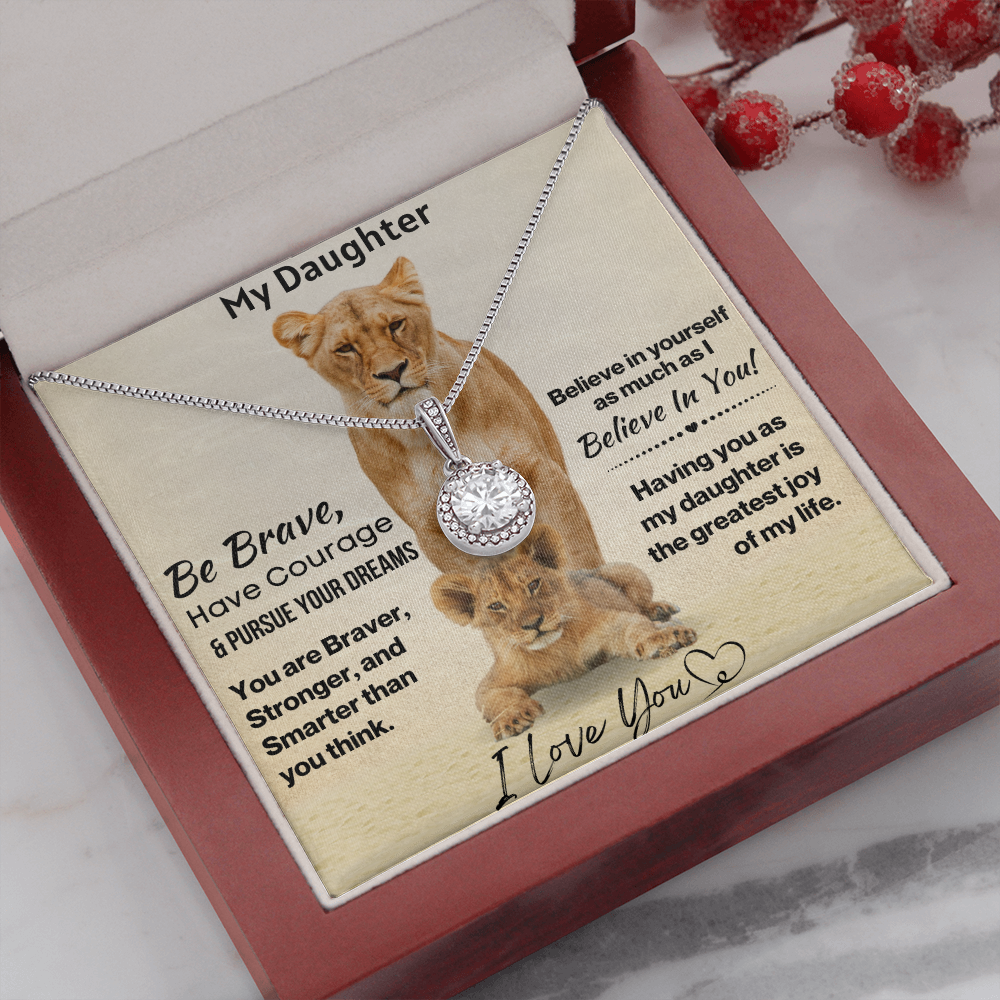 Daughter Be Brave Eternal Hope Necklace
