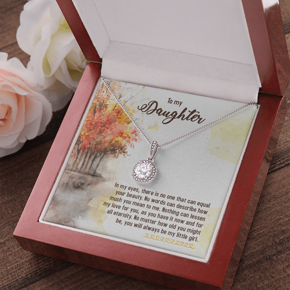 Daughter In My Eyes Eternal Hope Necklace