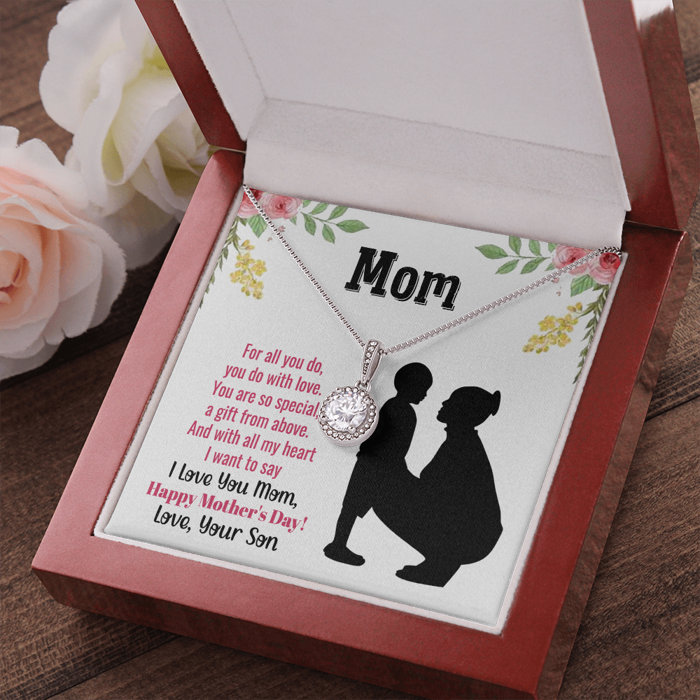 Mother For All You Do Hope Necklace Gift