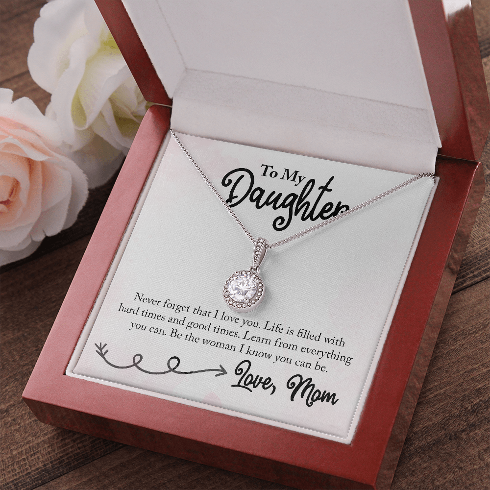 Daughter Never Forget Eternal Hope Necklace