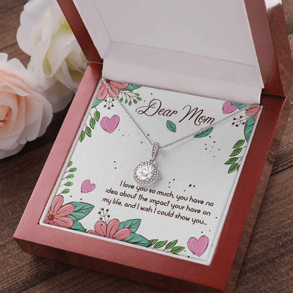 Mom Love You So Much Hope Necklace Gift
