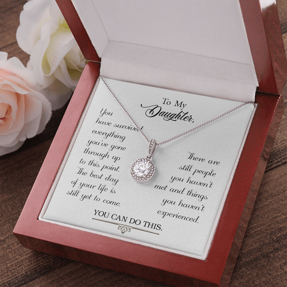 Daughter You Can Do This Eternal Hope Necklace