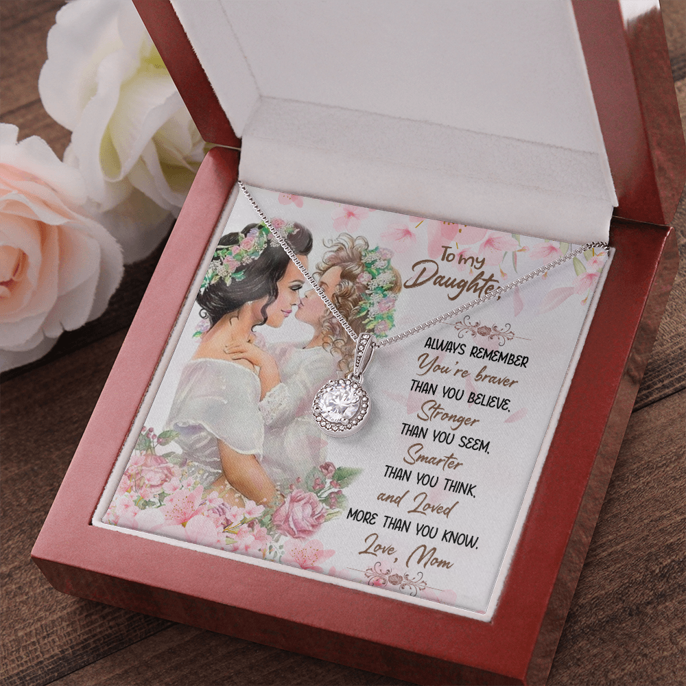 Daughter Always Remember Eternal Hope Necklace