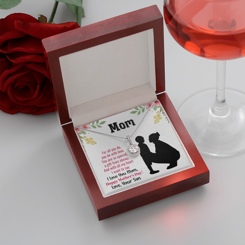 Mother For All You Do Hope Necklace Gift