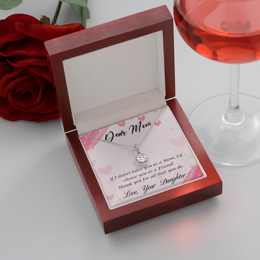 Dear Mom Choose You Hope Necklace Gift