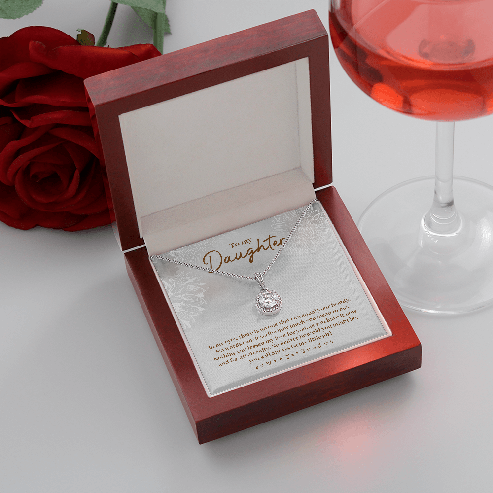 Daughter In My Eyes Eternal Hope Necklace