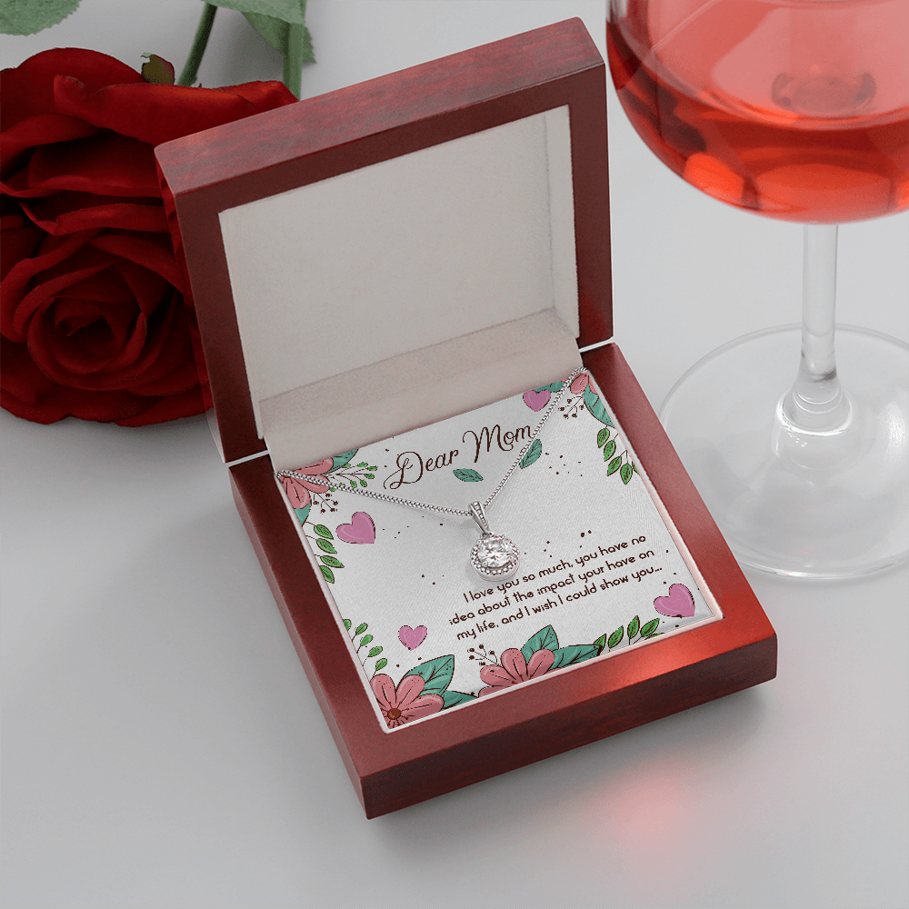 Mom Love You So Much Hope Necklace Gift