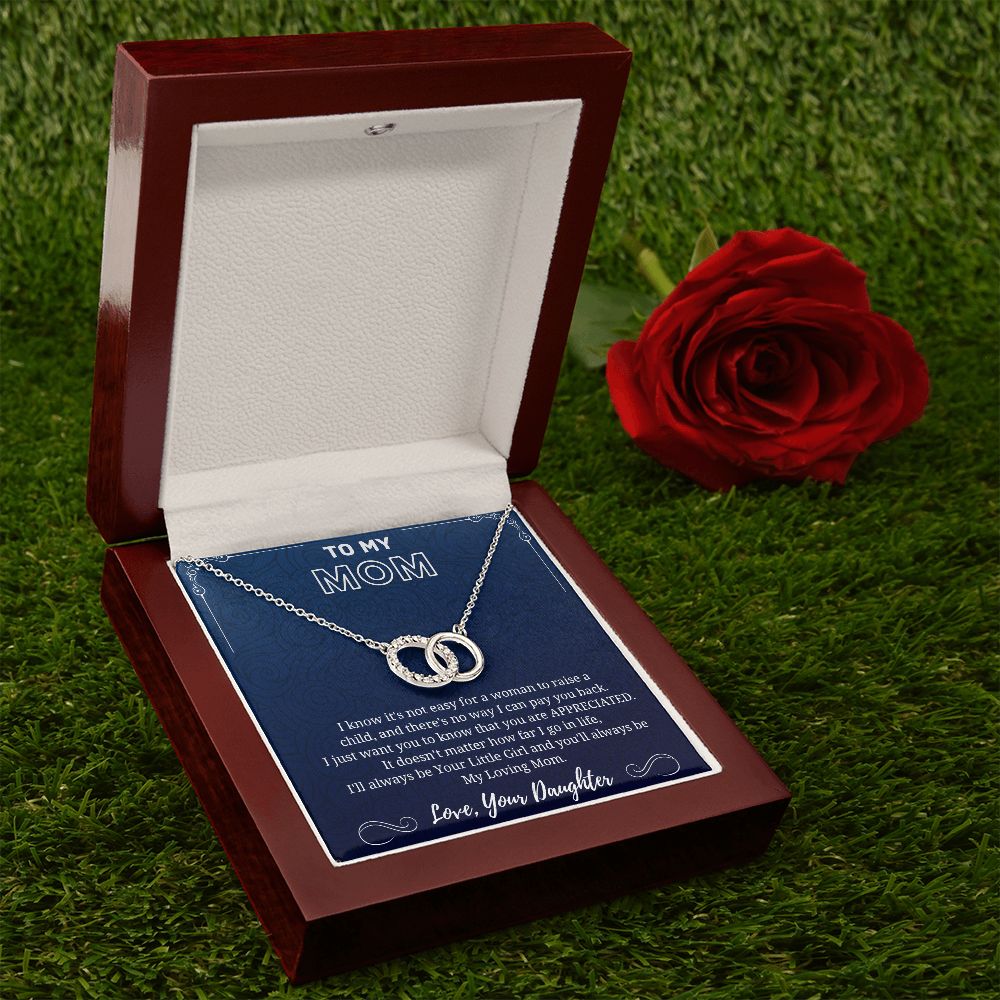 My Loving Mom - Perfect Pair Necklace Gift